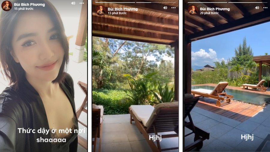 Bích Phương đăng ảnh “ở một nơi xa”.