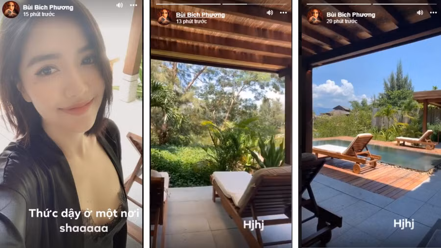 Bích Phương đăng ảnh “ở một nơi xa”. Bích Phương đăng ảnh “ở một nơi xa”.