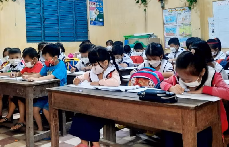 An Giang xây dựng môi trường an toàn, thân thiện cho học sinh vui đến trường.