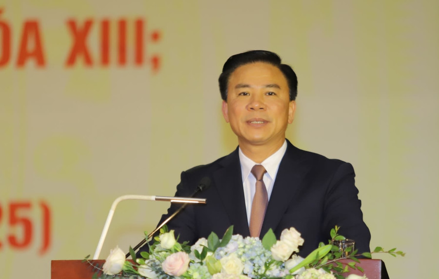 Ông Đỗ Trọng Hưng, Bí thư Tỉnh ủy Thanh Hóa nhấn mạnh việc phát triển của Thanh Hoá có phần đóng góp rất lớn của báo chí. (Ảnh: BTH). Ông Đỗ Trọng Hưng, Bí thư Tỉnh ủy Thanh Hóa nhấn mạnh việc phát triển của Thanh Hoá có phần đóng góp rất lớn của báo chí. (Ảnh: BTH).