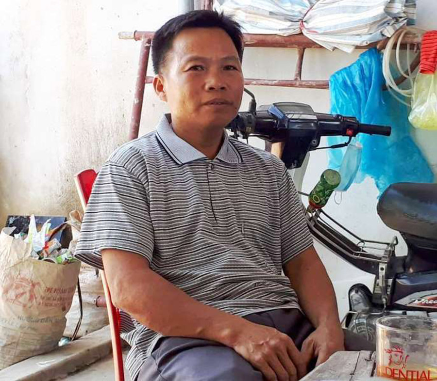 Anh Nguyễn Sỹ Chiến, chồng sản phụ Tình Anh Nguyễn Sỹ Chiến, chồng sản phụ Tình