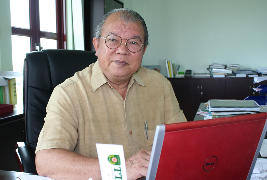 Giáo sư Võ Tòng Xuân - Hiệu trưởng Trường ĐH Nam Cần Thơ