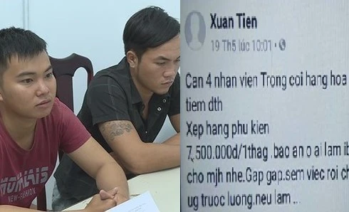 Bắt 2 đối tượng dùng mồi nhử “việc nhẹ lương cao” lừa bán phụ nữ sang Trung Quốc