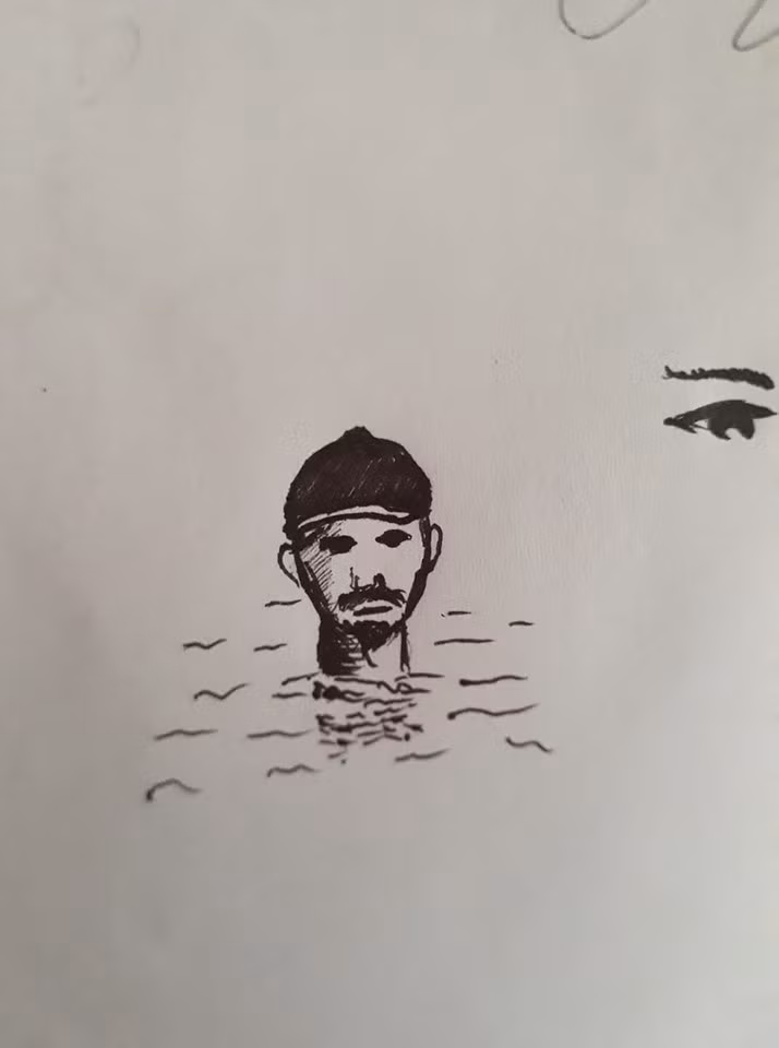 “Cười chảy nước mắt” siêu phẩm hội hoạ trên giấy nháp của sĩ tử ảnh 9