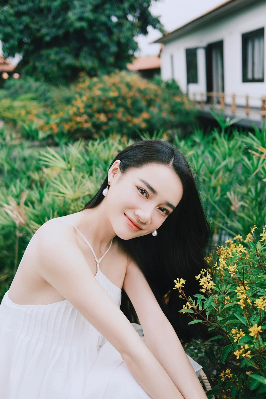 Gương mặt xinh xắn của Nhã Phương.