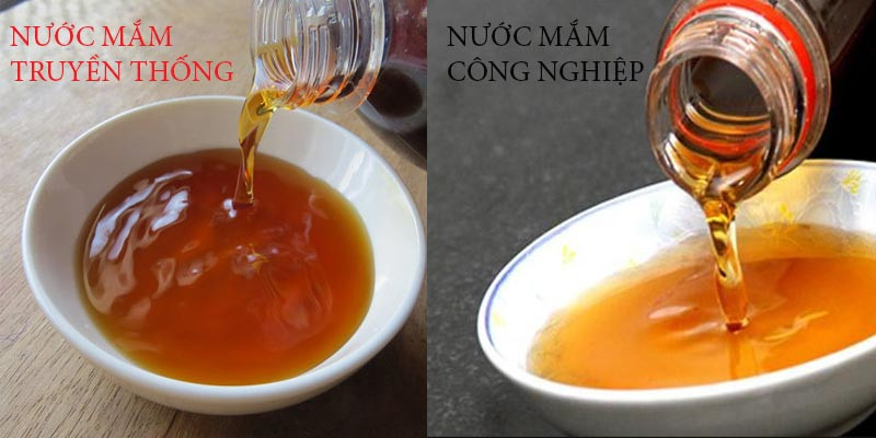 Cần tách biệt rõ giữa nước mắm truyền thống và nước mắm công nghiệp