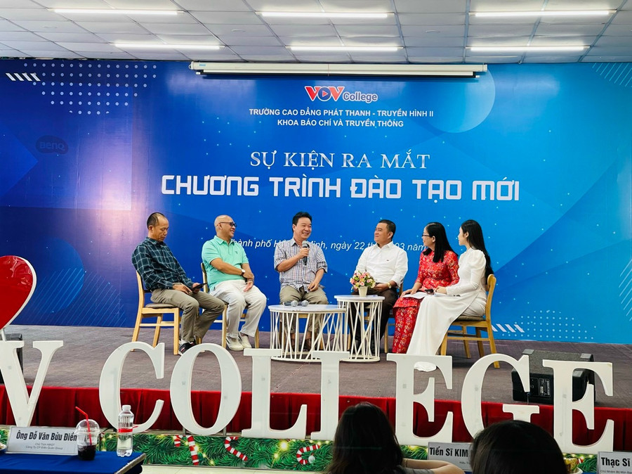 Trường Cao đẳng Phát thanh- Truyền hình 2 ra mắt Chương trình đào tạo mới