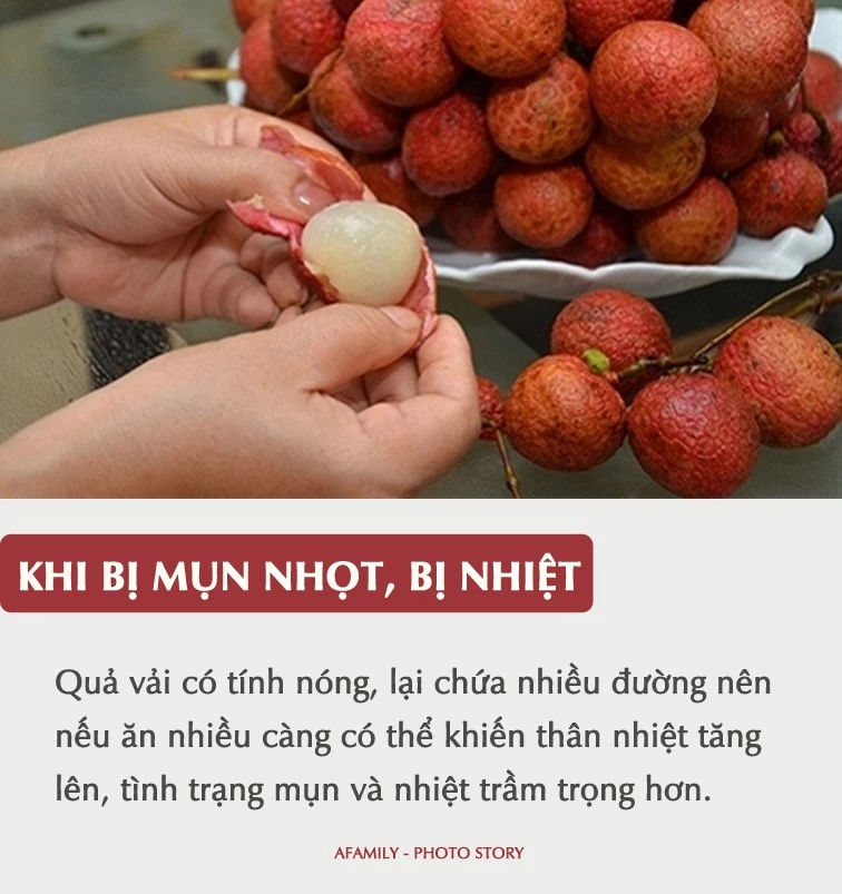 4 thời điểm tránh ăn vải nếu không mang họa vào thân