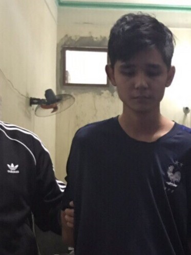 Lai lịch bất hảo của nghi phạm cắt cổ tài xế taxi trước SVĐ Mỹ Đình ảnh 1 Nghi phạm cứa cổ tài xế taxi.