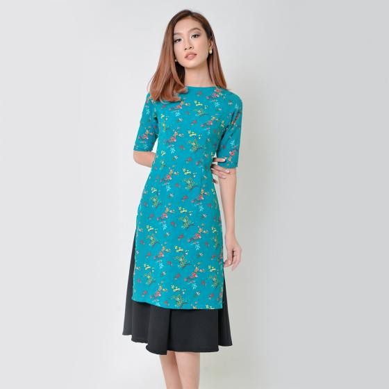 Pháo hoa rực sáng trên bầu trời Hà Nội ảnh 13 Áo dài cách tân thời trang Eden...