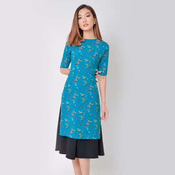 Pháo hoa rực sáng trên bầu trời Hà Nội ảnh 13 Áo dài cách tân thời trang Eden...