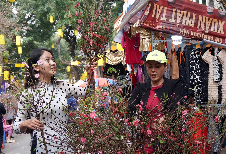 Hương vị Tết xưa ở chợ hoa nổi tiếng Hà Thành ảnh 15 Hương vị Tết xưa ở chợ hoa nổi tiếng Hà Thành ảnh 15