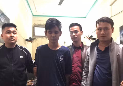 Bắt nghi phạm vụ cứa cổ tài xế taxi trước sân Mỹ Đình - ảnh 1