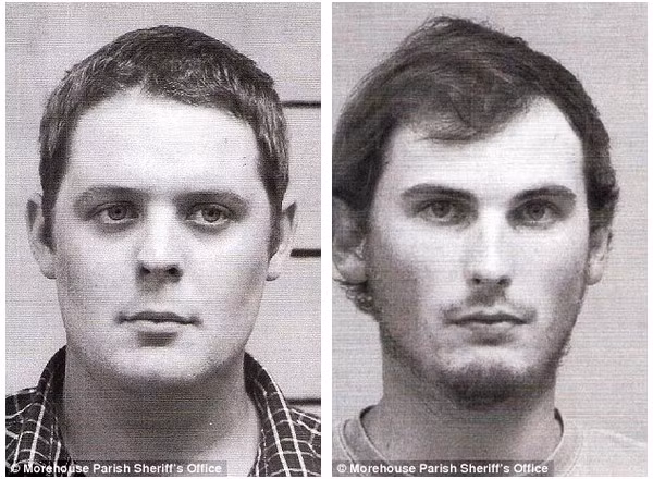 Hai nghi phạm Steve Sadler và Boots Stanley có thể phải đối mặt với 10 năm tù và số tiền phạt 25.000USD