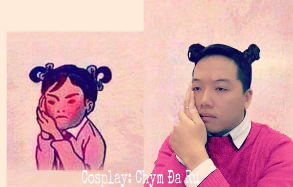 Chồng rủ rê vợ con cosplay Chồng rủ rê vợ con cosplay