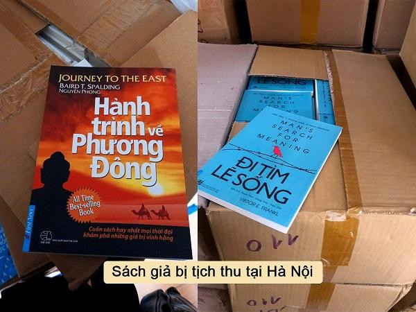 Những cuốn sách giả của First News được in một cách tinh vi.