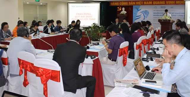 Quang cảnh hội thảo.