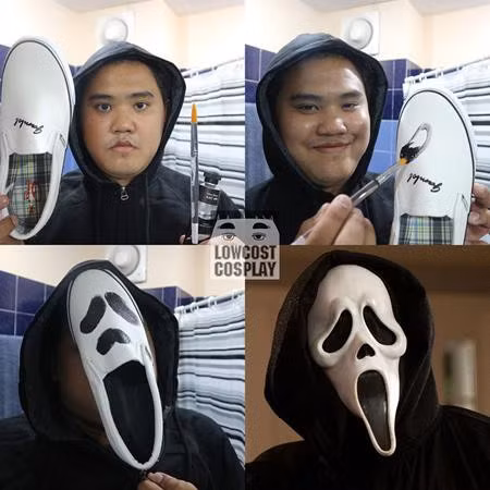 Có ai ngờ được rằng, chiếc mặt nạ đáng sợ trong “Scream” lại được tạo nên từ một chiếc giày
