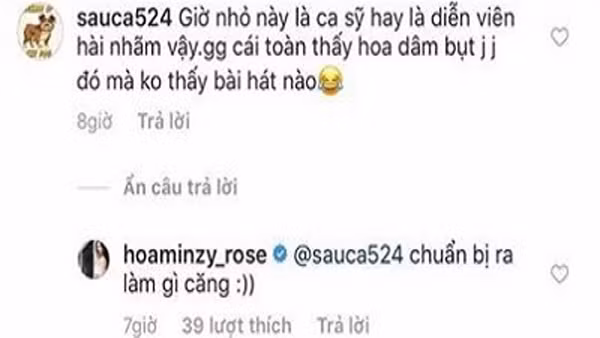 Ảnh: @hoaminzy_rose