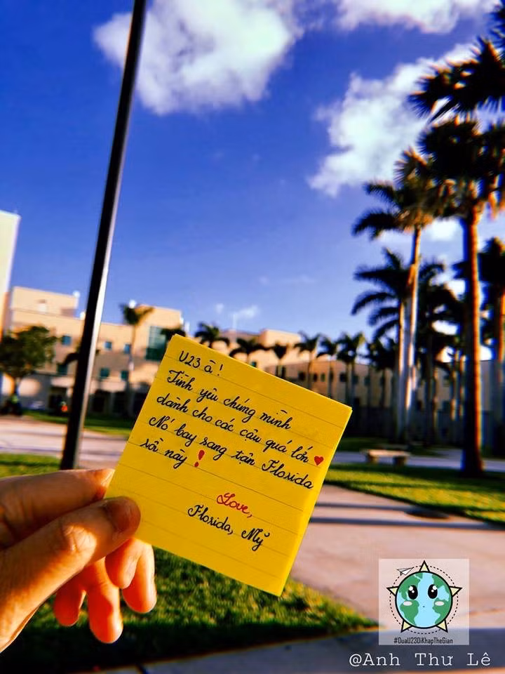 Cùng giới trẻ Việt “Đưa U23 đi khắp thế gian“ ảnh 2