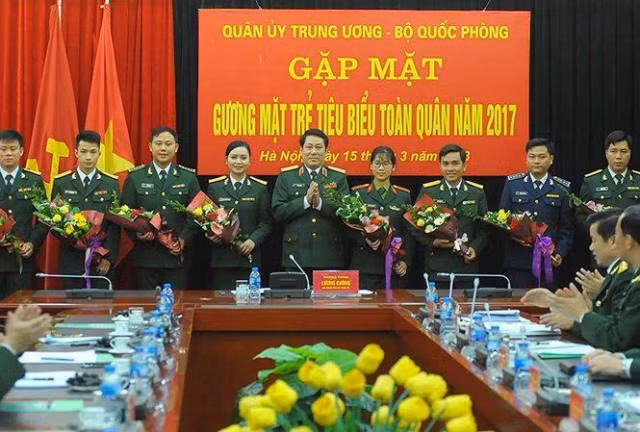 Bình chọn Gương mặt trẻ tiêu biểu, Gương mặt trẻ toàn quân