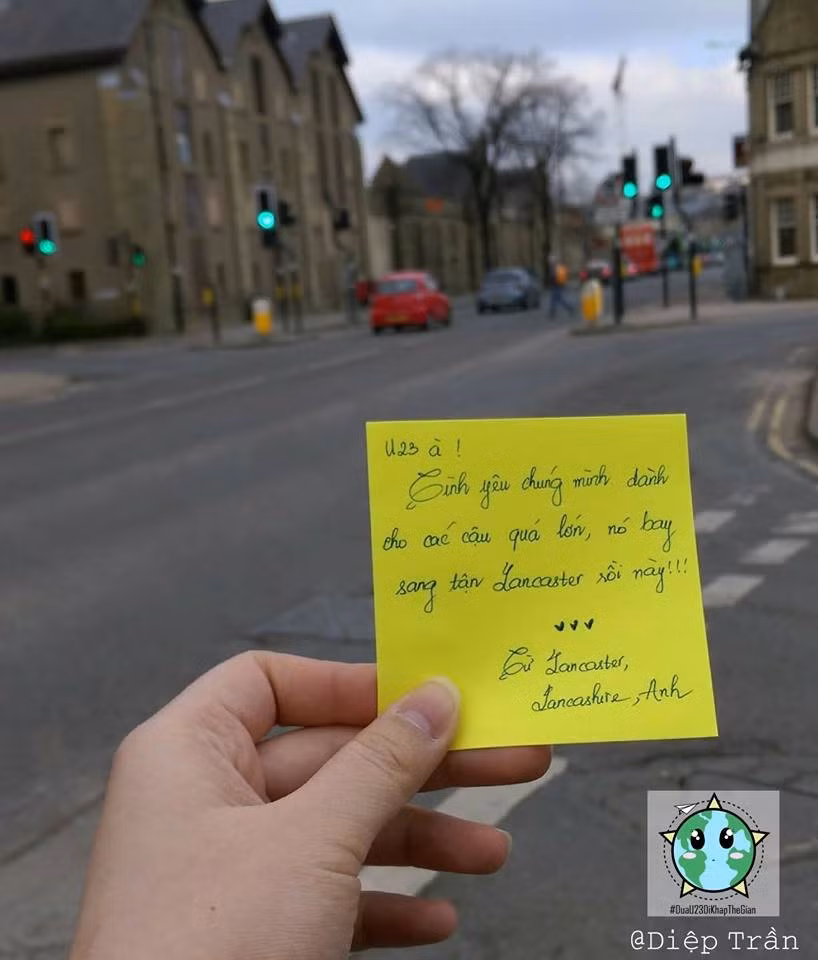 Cùng giới trẻ Việt “Đưa U23 đi khắp thế gian“ ảnh 4