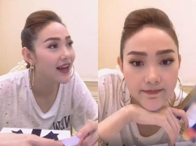 Gương mặt gây tranh cãi trước đó của Minh Hằng. 