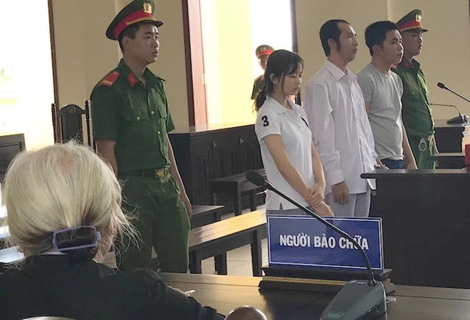 Nhóm 3 bị cáo đều xin giảm nhẹ hình phạt nhưng tòa phúc thẩm không chấp nhận. Ảnh: Minh Anh. Vet truot dai cua 10X dieu hanh duong day mai dam hinh anh 2