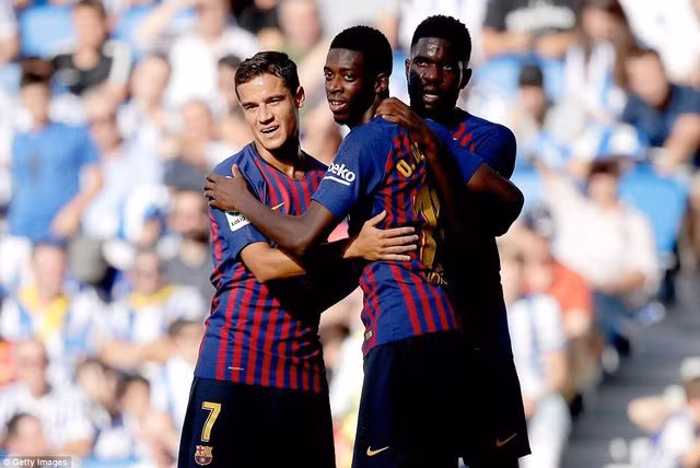 Barcelona đang nuôi mộng giành cú ăn ba mùa giải này