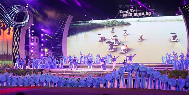 Kỷ niệm 10 năm Dân ca Quan họ Bắc Ninh được UNESCO vinh danh ảnh 2 Chú thích ảnh