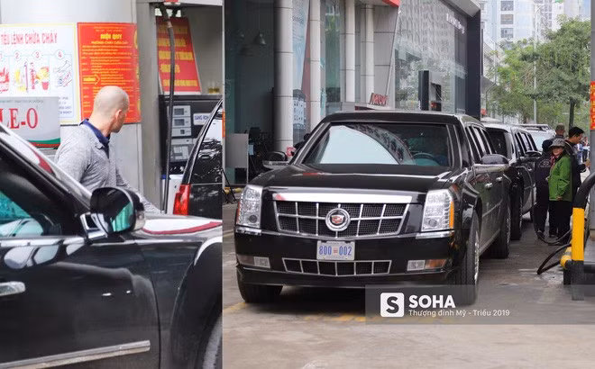 Quản lý cửa hàng chia sẻ về việc đổ xăng cho đoàn xe chuyên dụng của Mỹ.