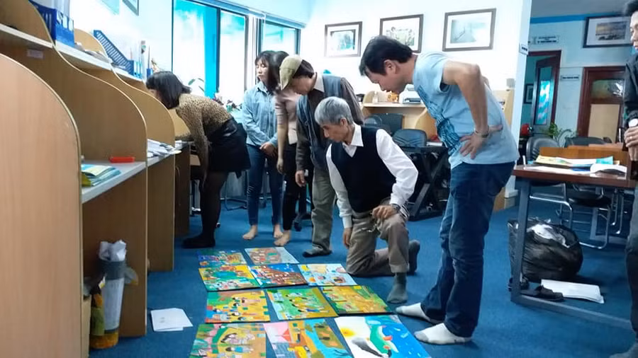 Ban tổ chức chọn tranh chấm giải