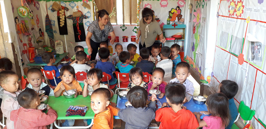 Huyện Nậm Pồ còn thiếu 200 GV, trong đó 190 GV mầm non. Ảnh: T.G Huyện Nậm Pồ còn thiếu 200 GV, trong đó 190 GV mầm non. Ảnh: T.G