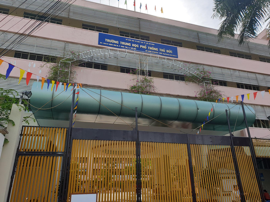 Trường THPT Thủ Đức, đơn vị đang bị kiện đòi nợ gần 7 tỉ đồng