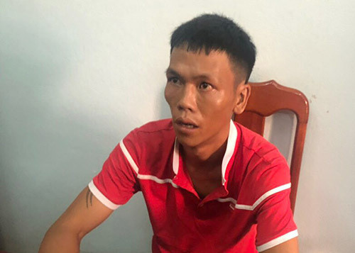 Nguyễn Quý tại cơ quan công an. Ảnh:C.A. Nguyễn Quý tại cơ quan công an. Ảnh: C.A.