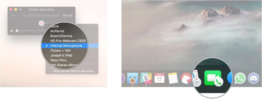 Cách ghi lại âm thanh và hình ảnh từ cuộc gọi FaceTime ảnh 4 Cách ghi lại âm thanh và hình ảnh từ cuộc gọi FaceTime