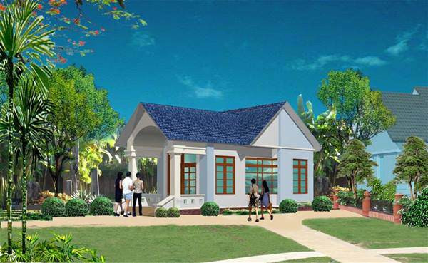 xay nha cap 4 khoang 150 trieu voi nhung thiet ke dan dau xu huong 2020 - 19