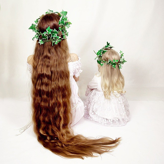 Chiêm ngưỡng mái tóc dài tuyệt đẹp của công chúa Rapunzel đời thực - Ảnh 5. Chiêm ngưỡng mái tóc dài tuyệt đẹp của công chúa Rapunzel đời thực - Ảnh 5.