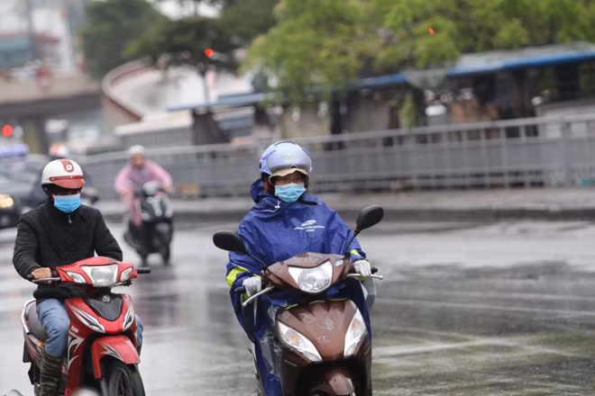 Thời tiết ngày 13/2: Các khu vực đều có mưa, Bắc Bộ trời rét