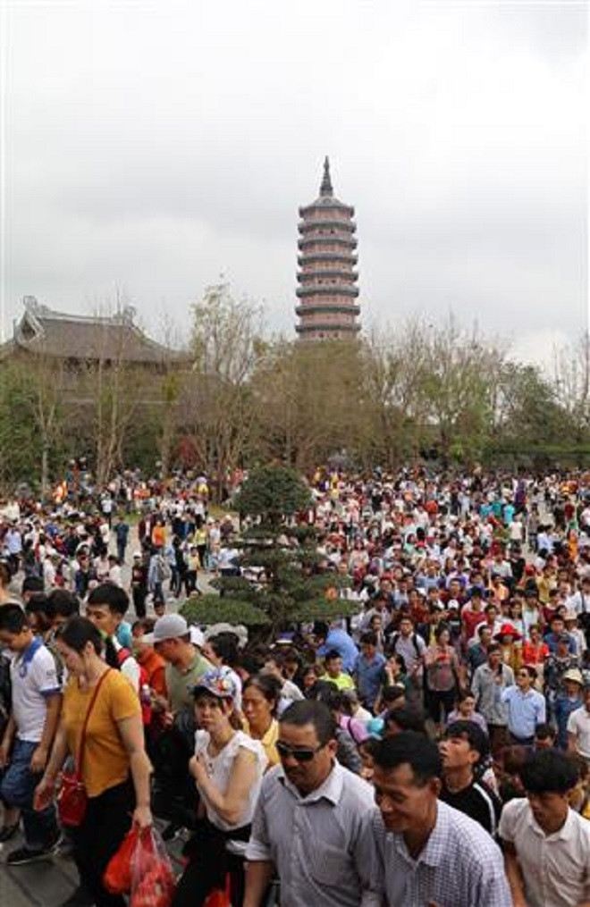 Lễ khai hội chùa Bái Đính