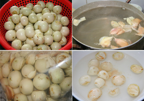 Phơi cà giúp cho cà ngon hơn sau khi muối