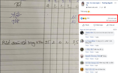 Chia sẻ nhận được hàng chục nghìn bình luận.
