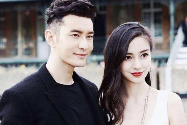 Huỳnh Hiểu Minh và Angelababy.