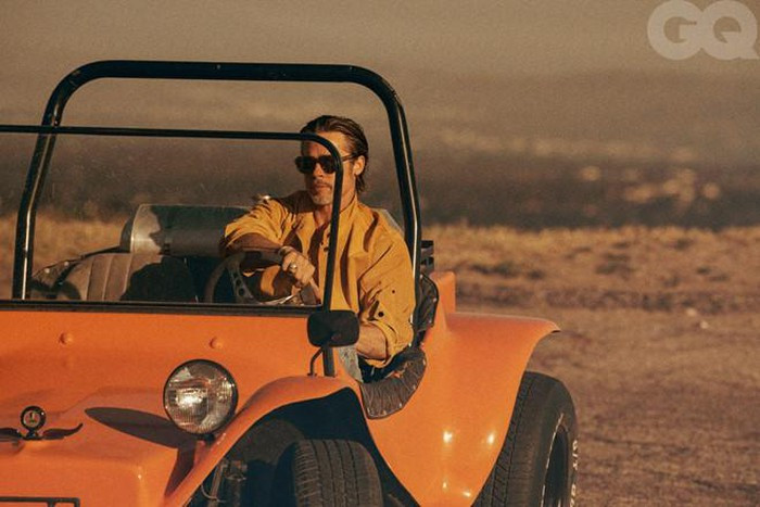 Brad Pitt phong trần ở tuổi 56 ảnh 5