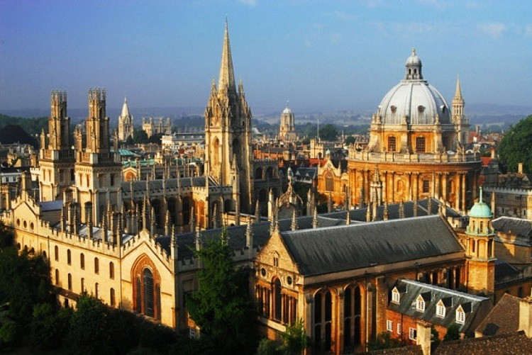 Một góc khuôn viên Đại học Oxford. Ảnh: University of Oxford