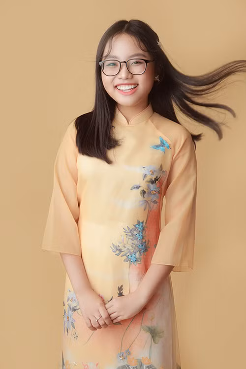 Phương Mỹ Chi ở tuổi 16.