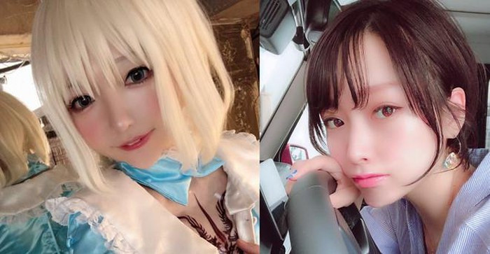 Nhan sắc thật sau lớp son phấn của cosplayer đình đám Nhật Bản ảnh 5