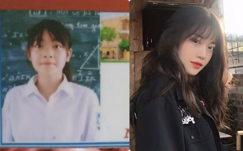 Cô nàng 16 tuổi với bức ảnh thẻ khác biệt.