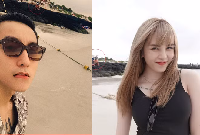 Hình ảnh được cho là bằng chứng chứng minh cặp sao đi chơi.