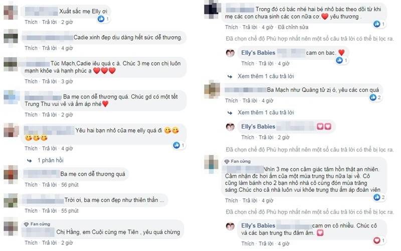 Phát hiện điều “lạ” trong bộ ảnh Tết Trung thu của 2 thiên thần nhỏ nhà Elly Trần ảnh 5 Empty